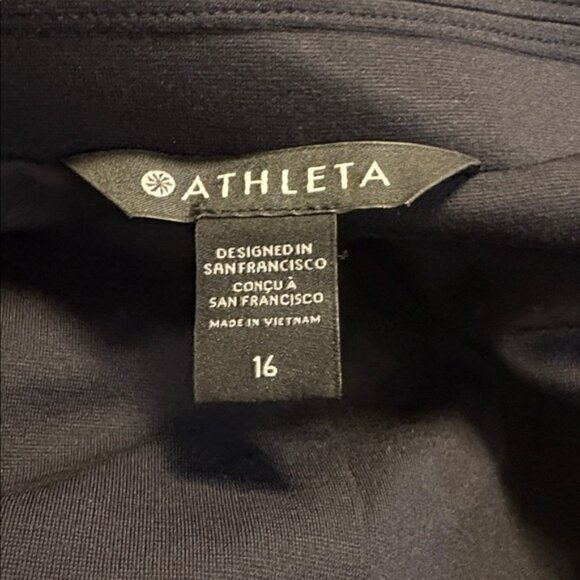 Athleta Eastbound Blazer Black Size 16 - Picture 6 of 6